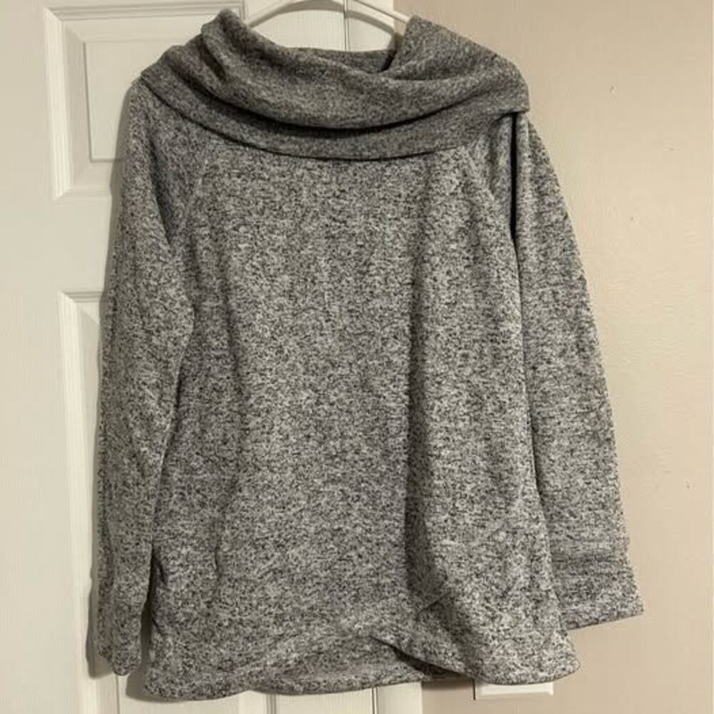 New Ideology Cowl Neck Tunic Sweater Size Medium